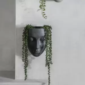 Image of Salerno Wall Planter Black