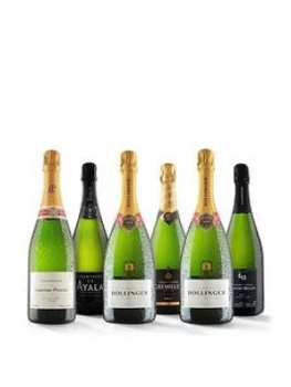 image of Virgin Wines Premium 6 Bottle Champagne Selection