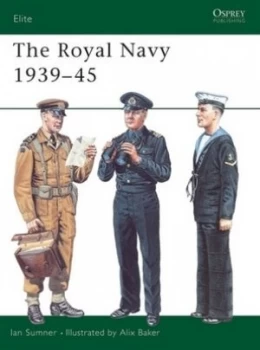 Image of The Royal Navy 1939-45 by Ian Sumner Book