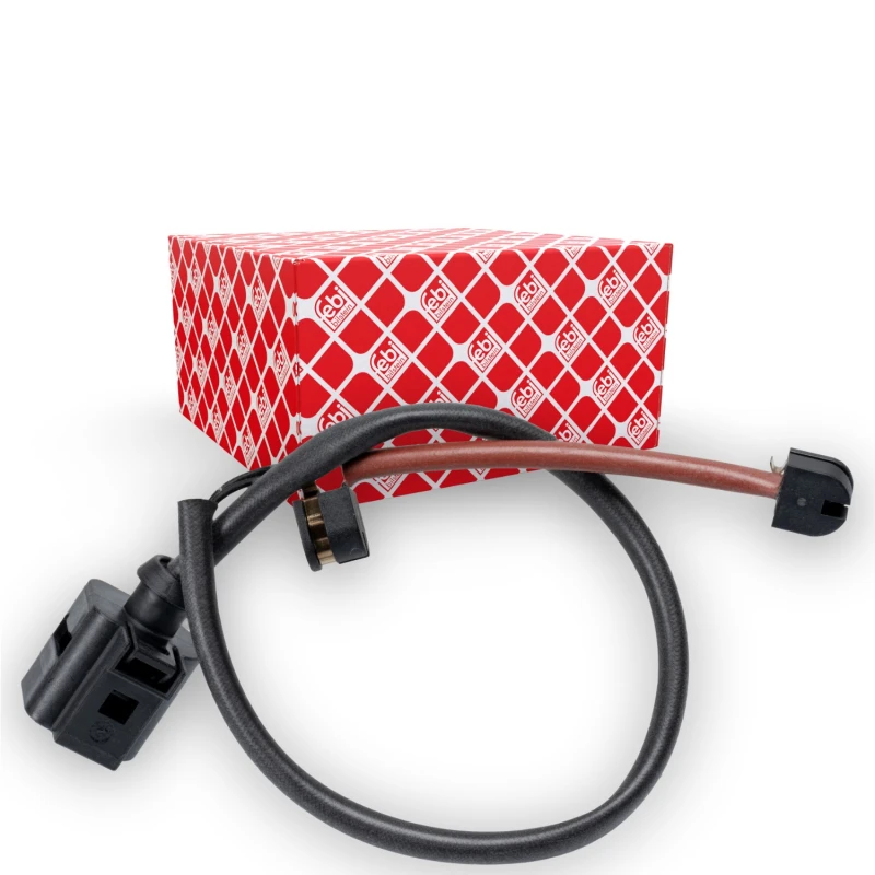 Image of FEBI BILSTEIN 29912 Brake Pad Wear Sensor Front Axle Right Warning Contact,brake pad wear (407)