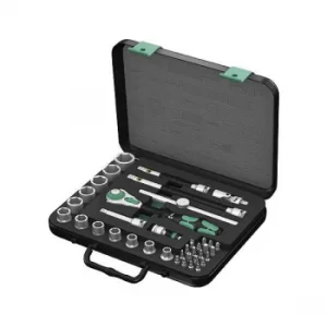 Image of Wera 05003596001 8100SB/4 38 Piece Zyklop Imperial Ratchet Set, 3/...