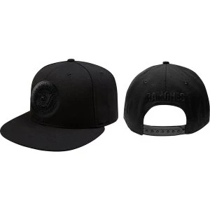 Image of Ramones - Presidential Seal Unisex Snapback Cap - Black