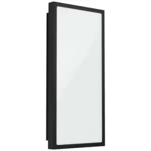 Image of Netlighting Casazza LED Outdoor Flush Wall Light Black IP44 - EG99533