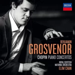 Image of Benjamin Grosvenor Chopin Piano Concertos by Benjamin Grosvenor CD Album