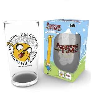 image of Adventure Time Finn and Jake Large Glass