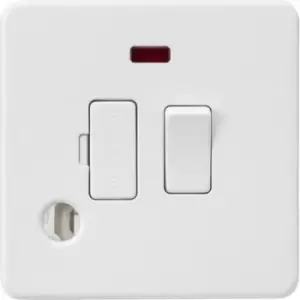 Image of MLA Knightsbridge 13A Switched Fused Spur With Neon And Flex Outlet Matt White - SF6300FMW