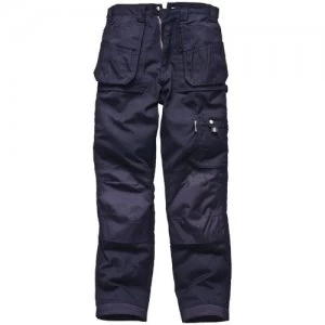 Image of Dickies Mens Eisenhower Multi Pocket Trousers Navy Blue 32" 32"