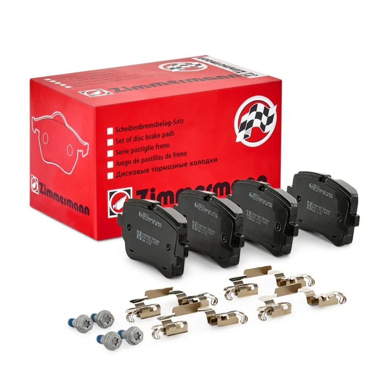 Image of ZIMMERMANN Brake pad set ZIMMERMANN 26267.170.2