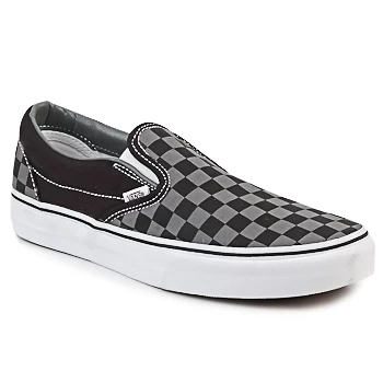 Image of Vans CLASSIC SLIP ON mens Slip-ons (Shoes) in Black,4.5,5,6,6.5,7.5,8,9,9.5,10.5,11,3,8.5,12,13,15,5.5,16,10,4,7,8,9,10,11