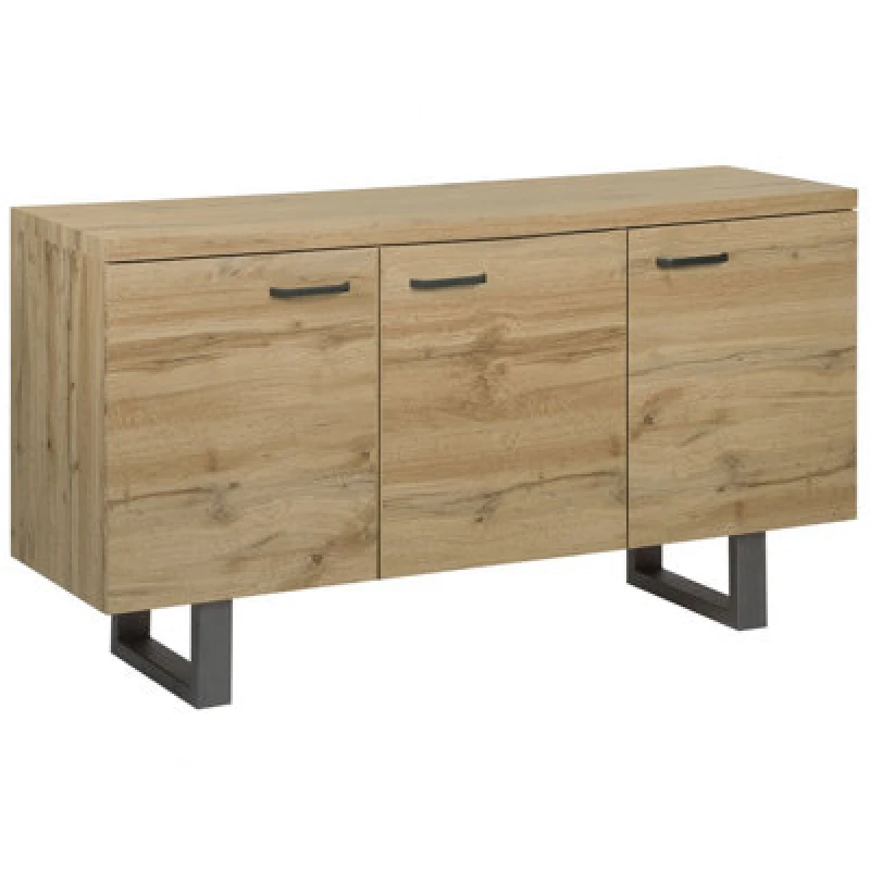 Image of Beliani Cabinet TIMBER Light Brown, Brown 179524