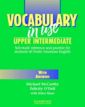 Image of Vocabulary in Use. Upper Intermediate with Answers by Michael Mccarthy Paperback