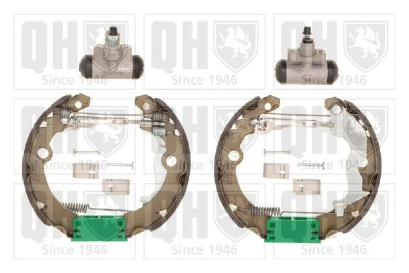 Image of QUINTON HAZELL Brake Shoe Set QUINTON HAZELL BS1236K1