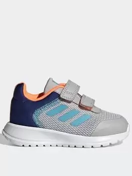 Image of adidas Unisex Infant Tensaur Run 2.0 - Grey/Blue, Grey/Blue, Size 5