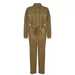 Image of GOOD AMERICAN Cinched Jumpsuit - Green