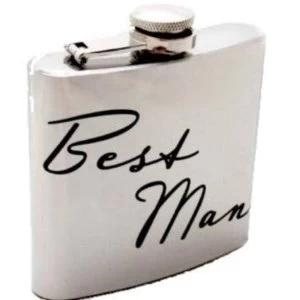 Image of Amore By Juliana Hip Flask - Best Man