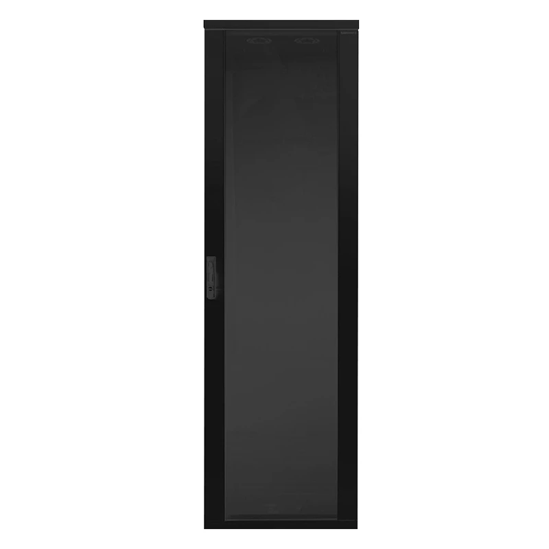 Image of LogiLink D16E66B rack cabinet 16U Freestanding rack Black