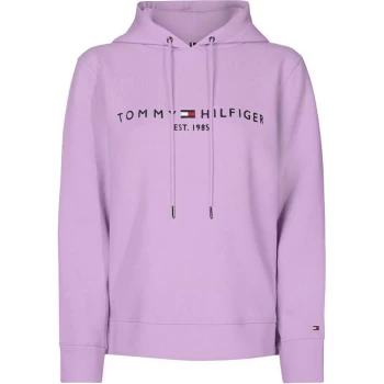 image of Tommy Hilfiger Essential Hilfiger Hoodie - LUMINOUS LILAC