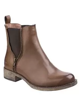 Image of Rocket Dog Camilla Chelsea Boot - Brown, Size 6, Women