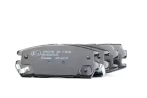 Image of BREMBO Brake pad set OPEL,CHEVROLET,VAUXHALL P 10 004 19149904,19171816,20801538 22850988,95459513,20801538,1605123,4817791,4819239,95459513,95599731