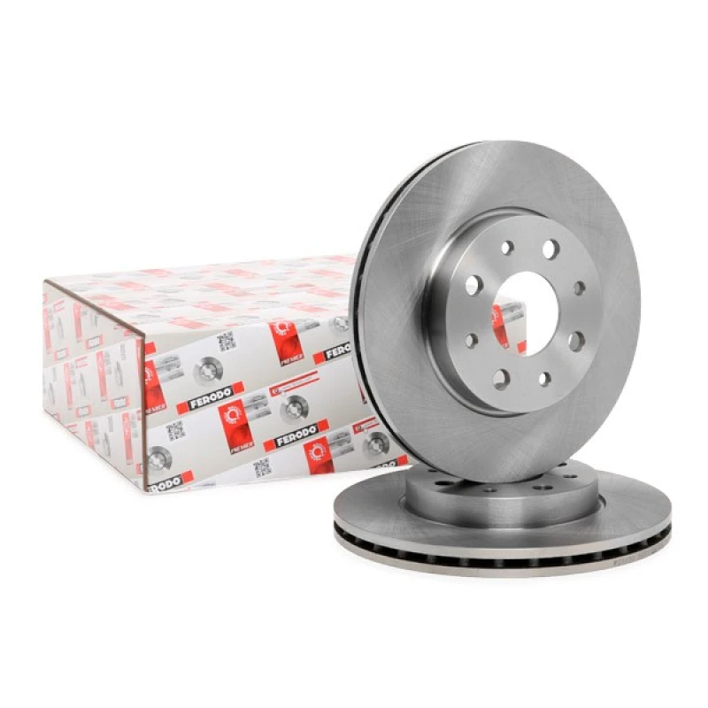 Image of FERODO DDF1179 Brake disc Vented, Oiled, with bolts/screws Brake Disc (82)