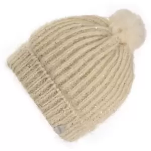 Image of Regatta Boys & Girls Heddie Lux Knitted Bobble Beanie Hat Age 7-10