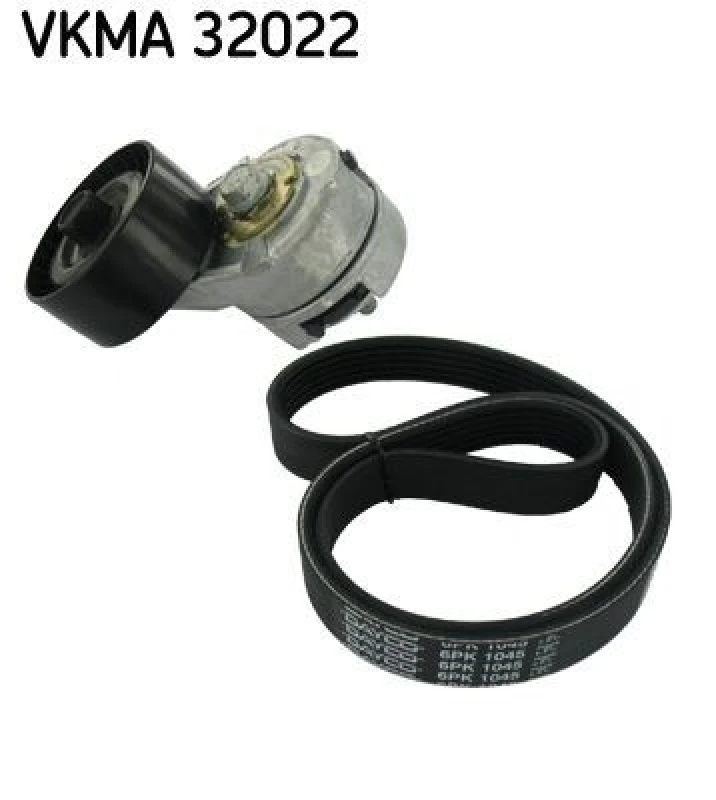 Image of SKF V-Ribbed Belt Set SKF VKMA 32022