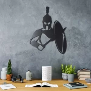 Image of Sparta Black Decorative Metal Wall Accessory