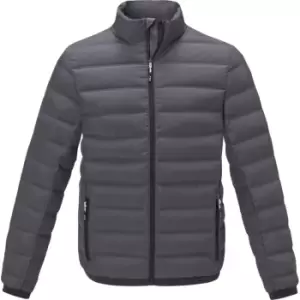 Elevate Mens Macin Insulated Down Jacket (XS) (Storm Grey)