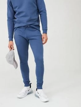 Gym King Overlay Joggers - Airforce Blue, Size L, Men