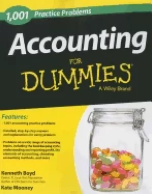 Image of accounting 1 001 practice problems for dummies