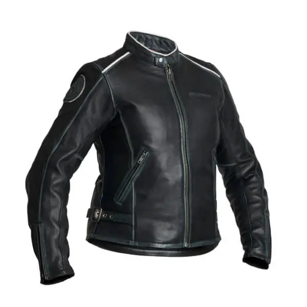 Image of Halvarssons Nyvall Leather Jacket Lady Black Size 46