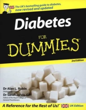Image of Diabetes for Dummies by Dr. Sarah Jarvis Gp Paperback