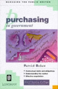 Image of Purchasing in Government by P. Behan Book