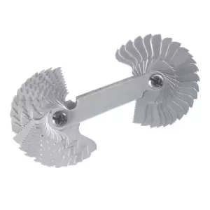Image of Silverline Screw Pitch Gauge Combination - 0.25 - 6mm / 4 - 62BSW