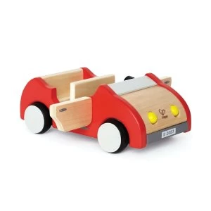 image of Hape Family Car Wooden Toy