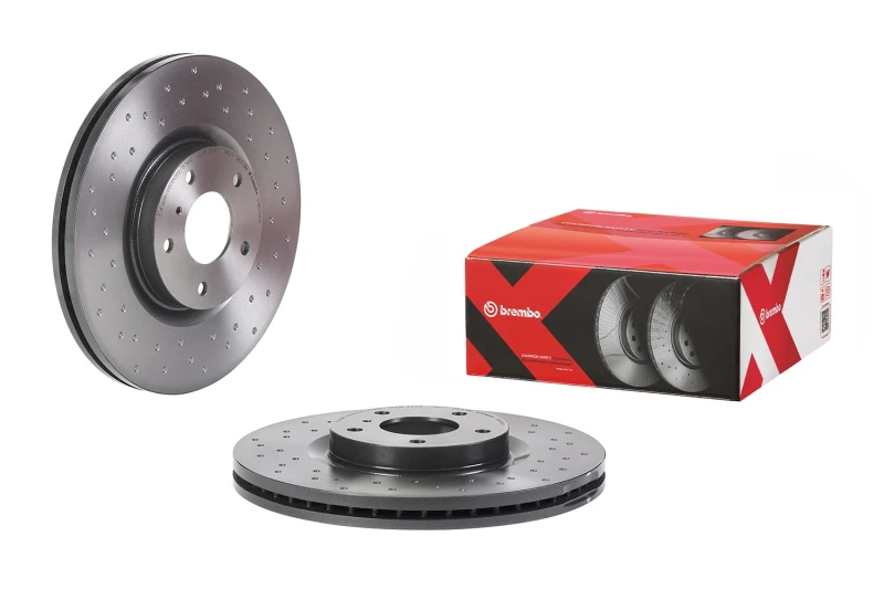 Image of BREMBO Brake disc BREMBO 09.B266.1X