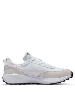 image of Nike Waffle Debut - White/White/White, Size 3, Women