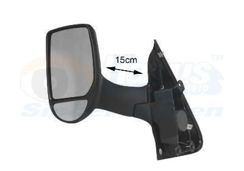 Image of VAN WEZEL Wing mirror VAN WEZEL 1898811