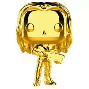 image of Marvel MS 10 Gamora Gold Chrome Pop! Vinyl Figure