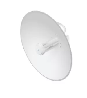 image of Networks PowerBeamAC Gen2 - 5 GHz - Network repeater - 400 Mbps - Ethernet LAN - Wall mountable - White