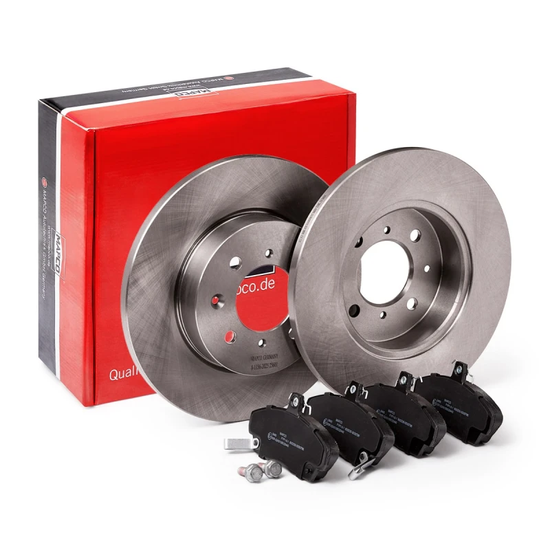 Image of MAPCO 47600 Brake disc and pads set Front Axle, Brake Disc Type: solid Brake Set,disc brakes (3405)