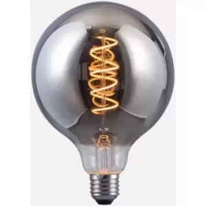 Image of Harper Living 4 Watts G125 E27 LED Bulb Smoked Globe Warm White Dimmable