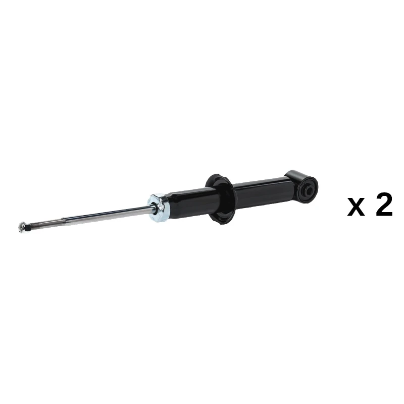 Image of RIDEX 854S20508 Shock absorber Rear Axle both sides, Gas Pressure, Twin-Tube Shock Absorber (854)
