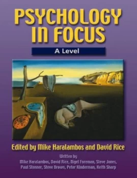 Image of Psychology in Focus. a Level by Paul Stenner Hardback