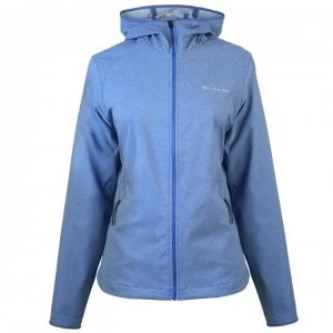 Columbia Heather Softshell Jacket Ladies - Blue Dusk