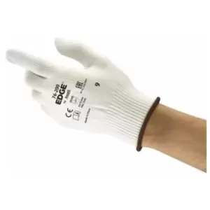 Image of Ansell - 76-200 Size 8, 0 Mechanical Protection Gloves - White