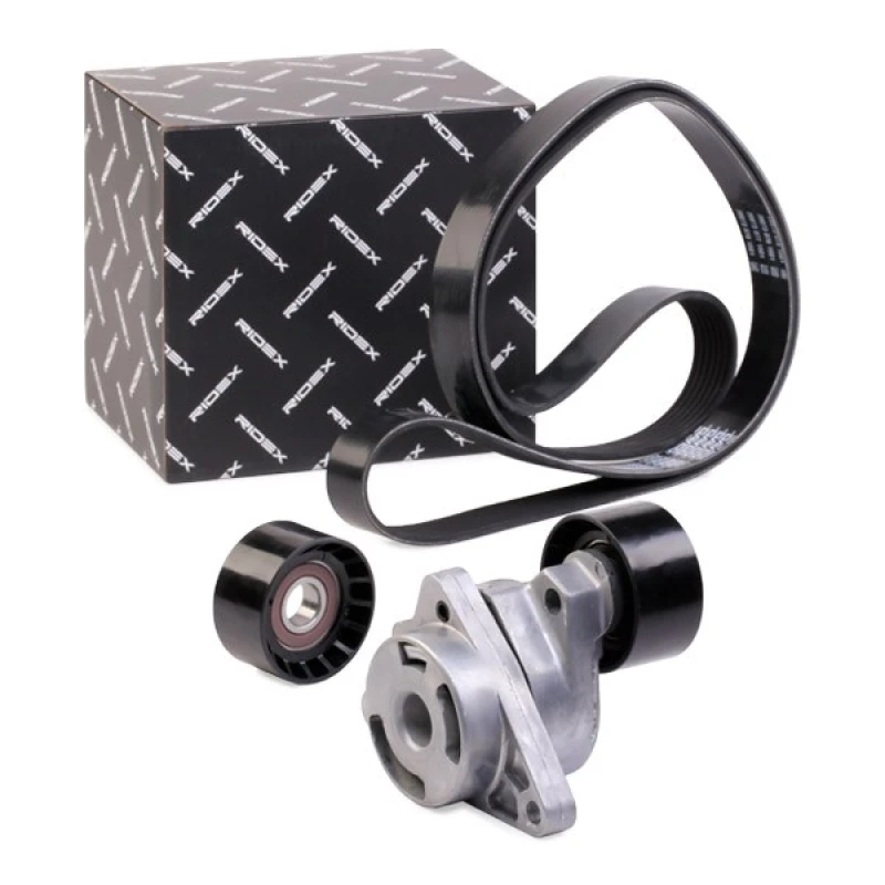 Image of RIDEX 542R0282 V-ribbed belt set V-Ribbed Belt Set (542)