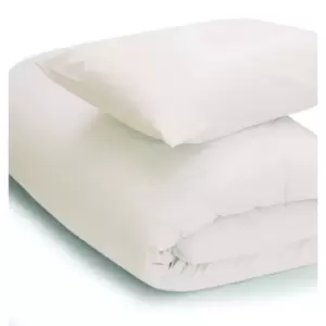 Image of Easy Care Minimum Iron Duvet Cover Single Ivory
