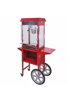 Image of Commercial 8oz Popcorn Maker Machine & Cart