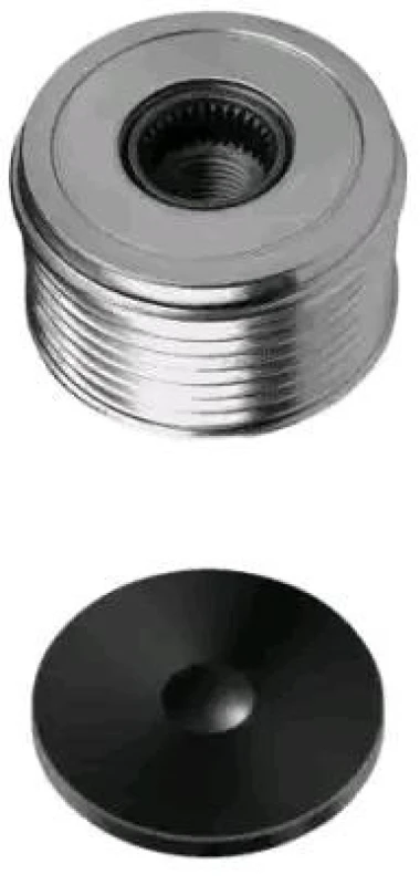 Image of HELLA Alternator clutch pulley HELLA 9XU 358 038-281